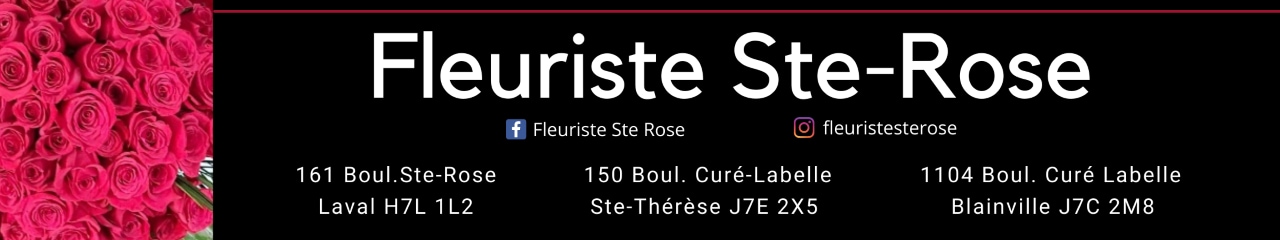 Fleuriste Ste-Rose - Logo
